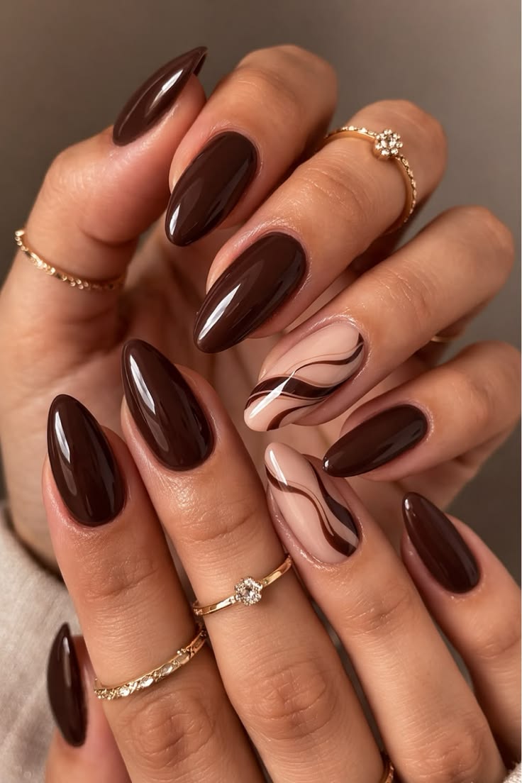 Depois - esmaltação em gel brilhante