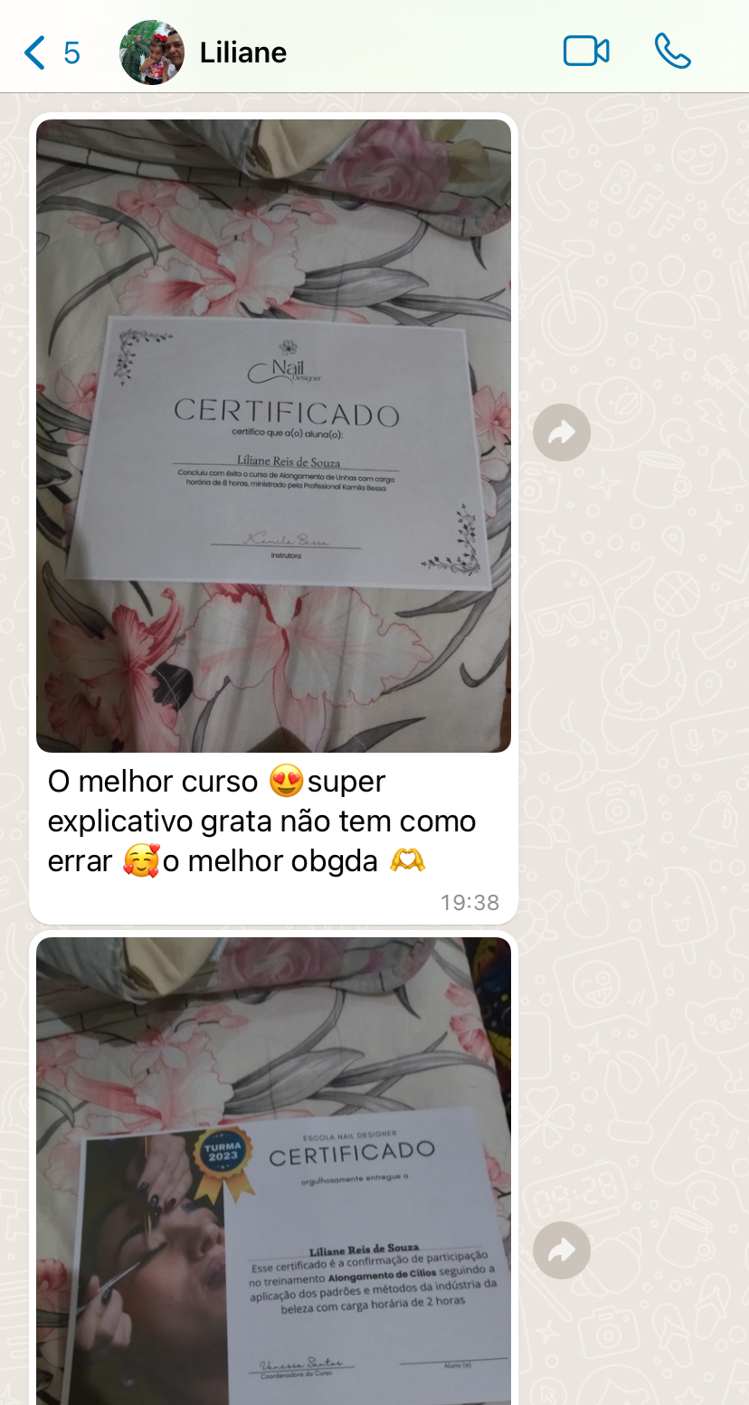 Depoimento de aluna 4